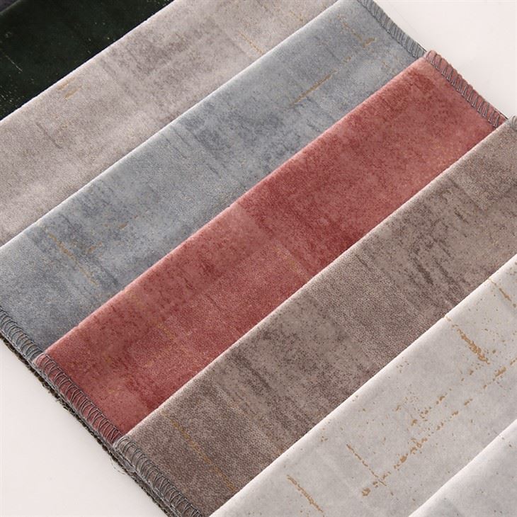 Glimmer Foil Velvet Fabric factory